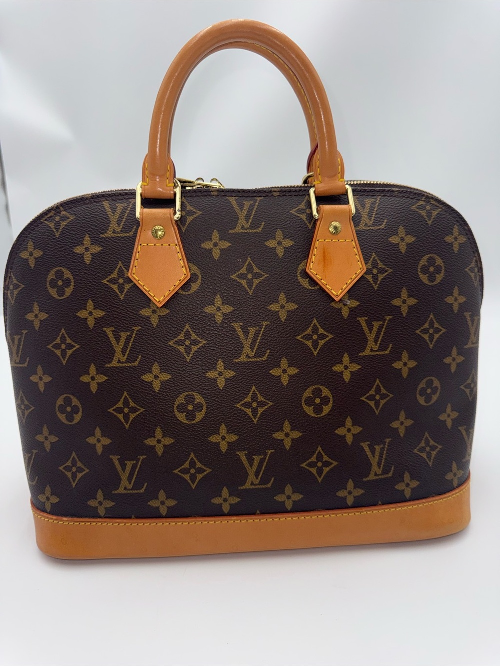 Louis Vuitton classic Brown Monogram Alma PM